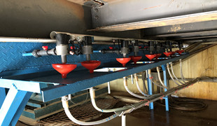 江西百业金矿电磁阀自动加药